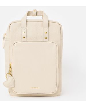 Oliver Bonas Mami Laptop Backpack - Natural