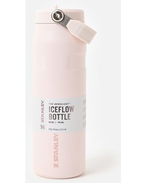 Oliver Bonas Rose Quartz Stanley Cup H2.0 Iceflow Flip Straw Bottle - Pink