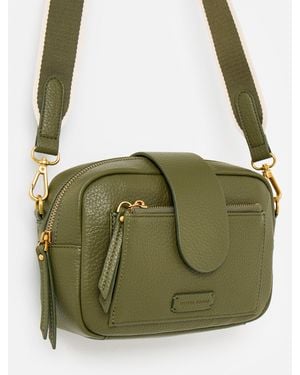 Oliver Bonas Charlee Khaki Crossbody Bag - Green