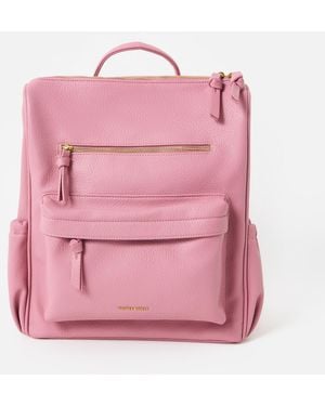 Oliver Bonas Jossie Slouch Backpack - Pink