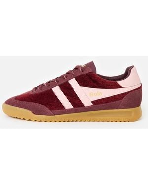 Gola X Ob Exclusive Tornado & Pink Trainers, Size 5 - Brown