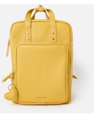 Oliver Bonas Mami Laptop Backpack - Yellow