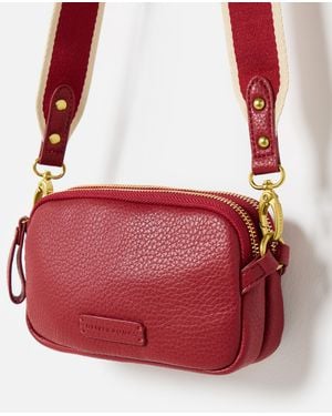 Oliver Bonas Naha Cherry Crossbody Bag - Red