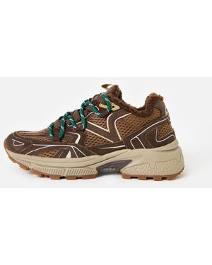 Victoria Mythos Trail Marron Trainers, Size 4 - Brown