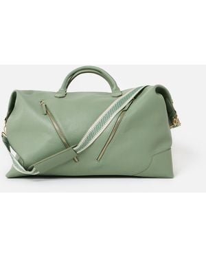 Oliver Bonas Olivia Sage Weekend Bag - Green