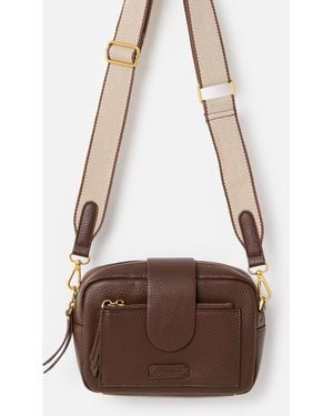 Oliver Bonas Charlee Crossbody Bag - Brown