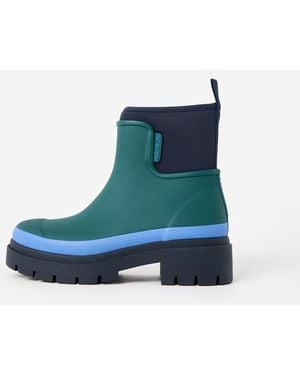 Merry People Ocean Tully Ankle Wellington Boots, Size 3 - Blue
