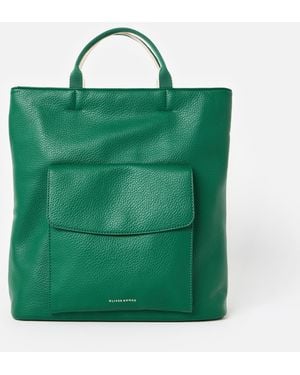 Oliver Bonas Jackie Front Pocket Backpack - Green