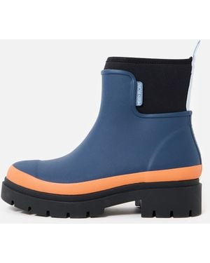 Merry People Berry Tully Ankle Wellington Boots, Size Uk 3 - Blue
