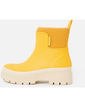 Merry People Lemon Tully Ankle Wellington Boots, Size Uk 3 - Yellow