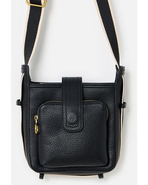 Oliver Bonas Dotty Small Crossbody Bag - Black
