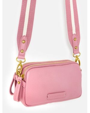 Oliver Bonas Naha Light Crossbody Bag - Pink