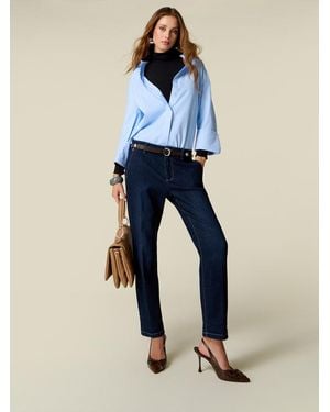 Oltre Jeans Chino - Blu