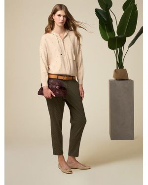 Oltre Pantaloni Chino Con Cristalli Donna, Taglia - Neutro