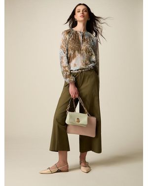 Oltre Pantaloni Cargo Cropped Donna, Taglia - Neutro