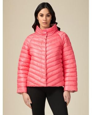 Oltre Piumino Reversibile A Cappa Donna, Taglia - Rosa