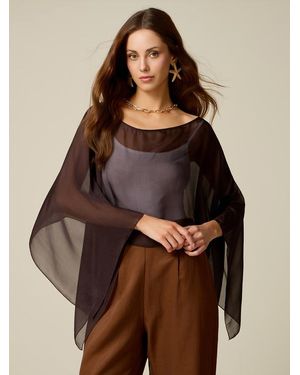 Oltre Poncho Coprispalle - Marrone