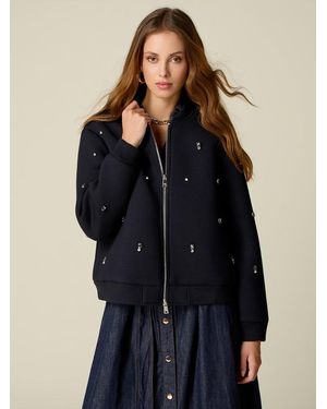 Oltre Giubbotto Bomber - Blu