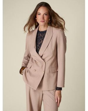 Oltre Blazer Doppiopetto Con Bottoni Araldica Donna, Taglia - Neutro