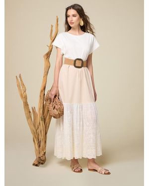 Oltre Vestito Con Balza - Neutro