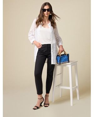 Oltre Pantaloni Misto Cotone Donna, Taglia - Neutro