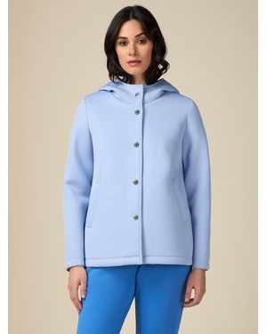 Oltre Cappotto Corto - Blu