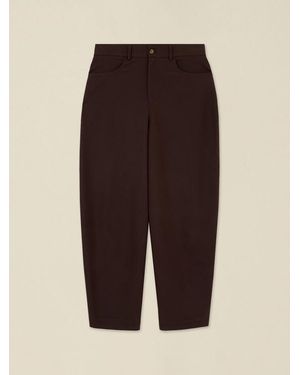 Oltre Pantaloni Carrot - Marrone