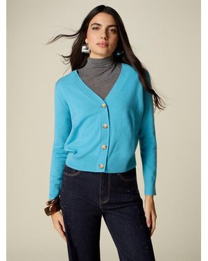Oltre Cardigan - Blu