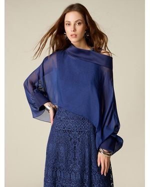 Oltre Poncho - Blu