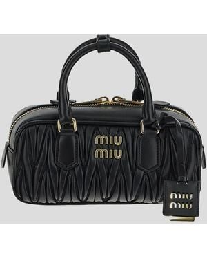 Miu Miu Arcadie Bag - Black