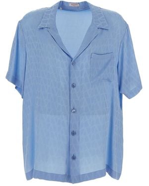 Valentino Logo Shirt - Blue