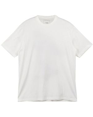 Y-3 Printed Tee - White