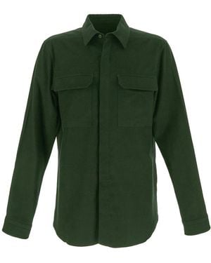 Rick Owens Work Shirt - Green