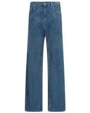 Miu Miu Velvet Trouser - Blue