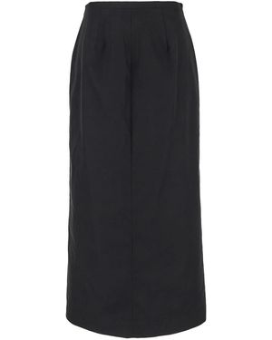 Del Core Zipped Skirt - Black