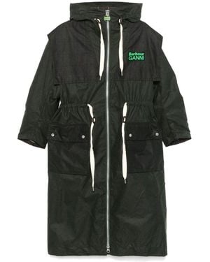 BARBOUR X GANNI Parka Jacket - Black