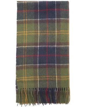 Barbour Tartan Scarf - Grey