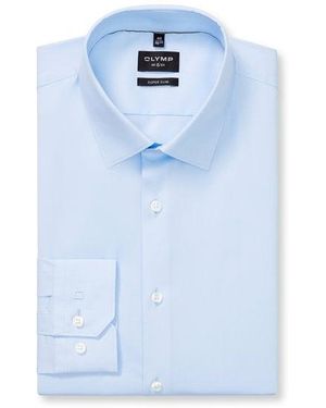 Olymp No. Six Overhemd - Blauw