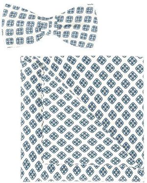 Olymp Vlinderdas / Pochet Set - Blauw