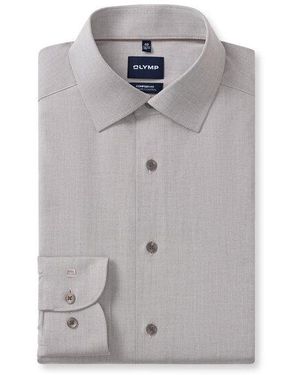 Olymp Luxor 24/seven Overhemd - Bruin
