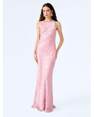 OMNES Jai Jacquard Dress - Pink