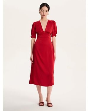 OMNES Odette Dress - Red