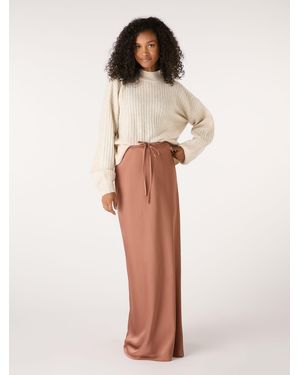 OMNES Flora Puddle Maxi Skirt - Natural