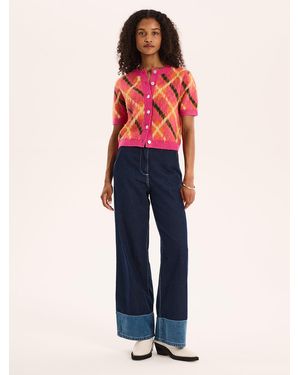 OMNES Lulu Check Top - Orange