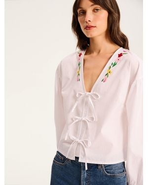 OMNES Annaka Blouse - Natural