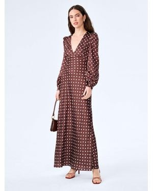 OMNES Francoise Dress - Red