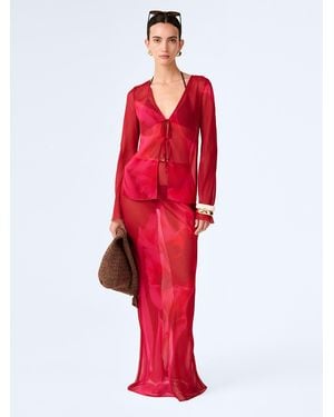OMNES Cierra Skirt - Red