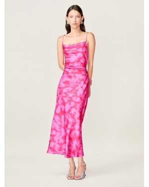 OMNES Riviera Midi Dress - Pink