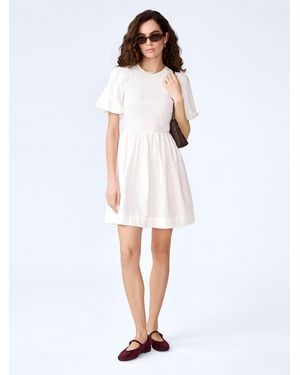 OMNES Terri Mini Dress - White