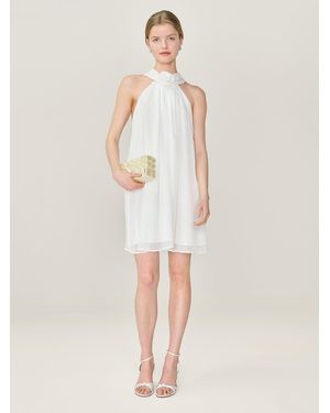 OMNES Demi Wedding Guest Dress - Natural